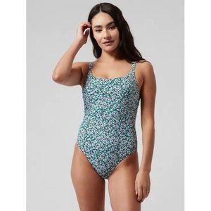 NWT Athleta Floral One Piece Swimsuit XXS